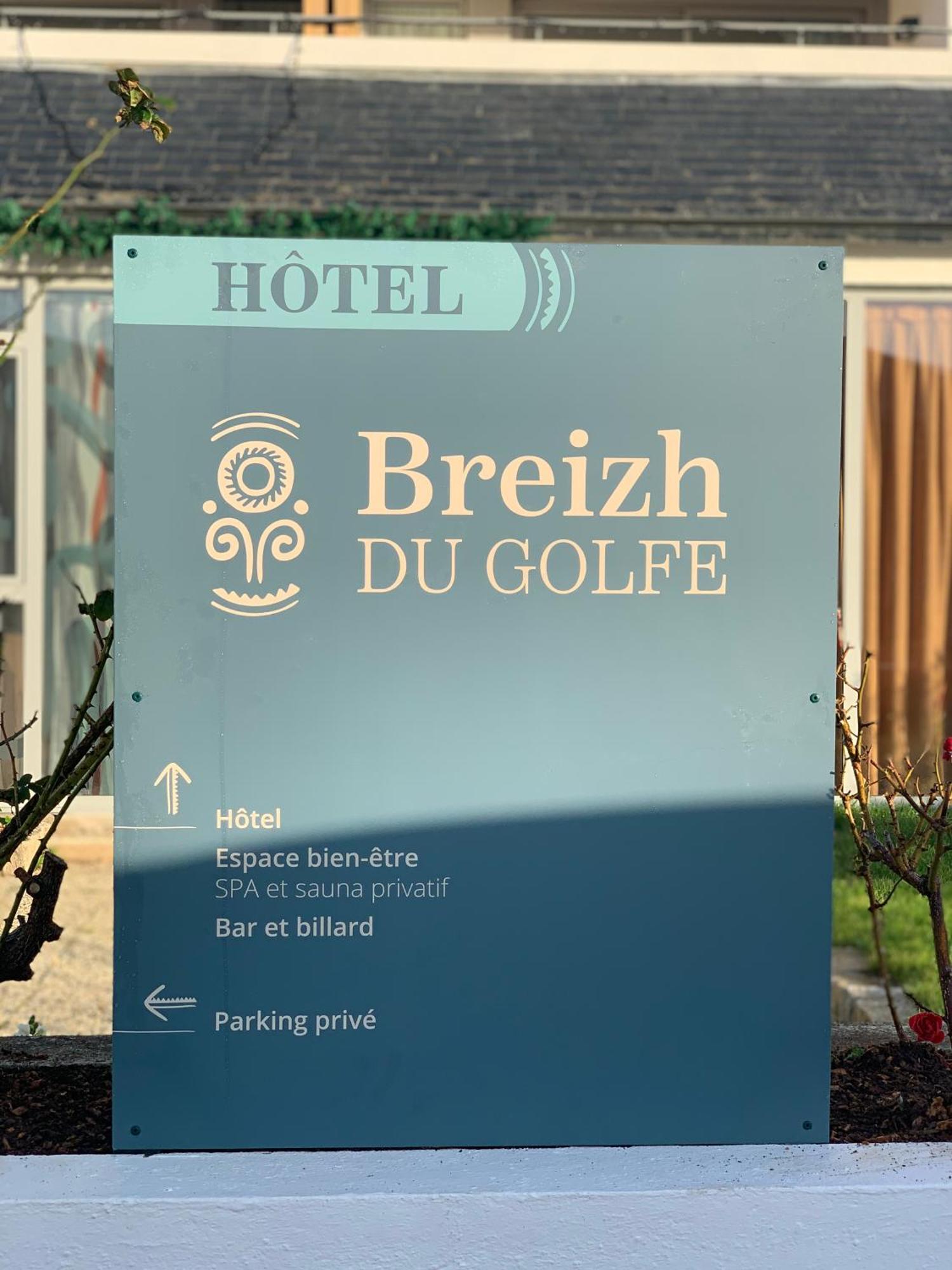 Hotel Breizh Du Golfe Arzon Exteriér fotografie